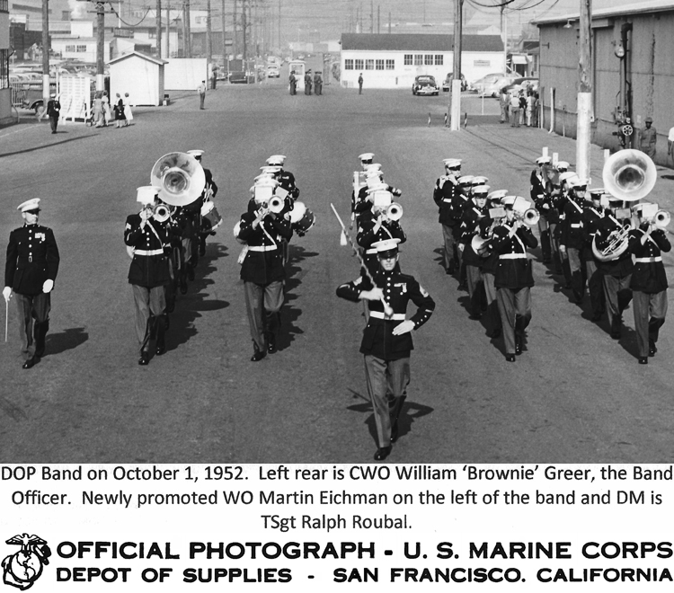 New Scans of Original Photo Prints from Third Marines Air Wing Band, Miramar Marine Corps Air Station, San Diego, CA and Marine Corps Musicians Association Historian