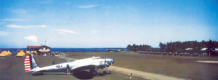 US B-17 Bomber and Fighter Aircraft at Iba Field, Luzon Island, The Philippine Islands in October 1941 Prior to the Imperial Japan Attack on Pearl Harbor, Hawaii