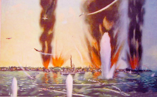 Attack by the Imperial Navy of Japan against the United States Navy at Pearl Harbor, Hawaii on December 7, 1941 and Cavite, Philippines